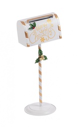 [S-B0970152] P.Lettere Elric C-Palo Bianco-Oro H90