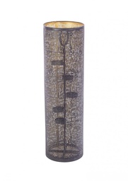 [S-B0971571] P.Tealight 5P Icelyn Nero-Oro