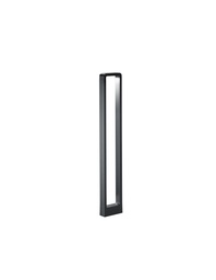 [S-TRIO420760142] Palo da Esterno LED Antracite H100 cm