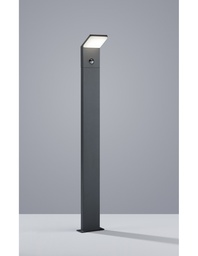 [S-TRIO421169142] Palo per Esterno a Led con Sensore Movimento, Antracite