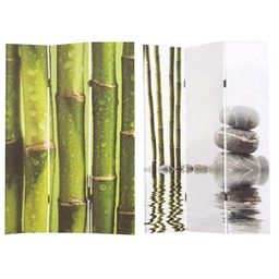 [S-V4206190000] Paravento stampa 3 ante bambu' 120,6x2,5h180 cm