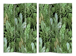 [S-V4206790000] Paravento stampa 3 ante foglie verde 120,6x2,5h180 cm