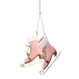 [S-V6179950000] Pattini in metallo rosa 10x10x1 cm