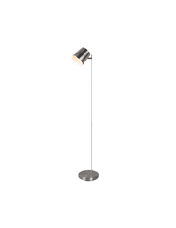 [S-TRIOR42111107] Piantana Led Touch Dimmerabile Blake H125 cm Nichel Trio Lighting