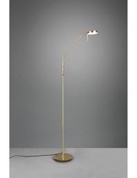 [S-TRIO423310108] Lampada da Terra Ottone Monza LED Touch Dimmer Trio Lighting