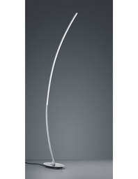 [S-TRIOR42791105] Piantana Led 11W H158 cm Alluminio Spazzolato