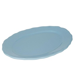 [S-V5852890000] Piatto ovale azzurro pastello Juliet cm35x26h3