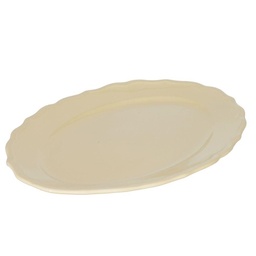 [S-V5852150000] Piatto ovale crema Juliet, 35x26 cm