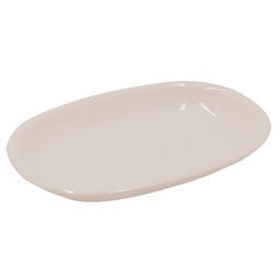 [S-V5855880000] Piatto ovale crema Romeo cm36x25h4