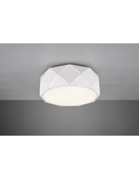 [S-TRIO603500331] Plafoniera 3xE27 Zandor Bianco Ø40 cm Trio Lighting