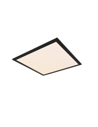 [S-TRIOR62324532] Plafoniera Quadrata Moderna Led Dimmer 18w Alpha Titanio