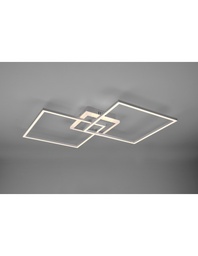 [S-TRIOR62843187] Plafoniera Quadrati Led Dimmerabile Rgbw Alluminio
