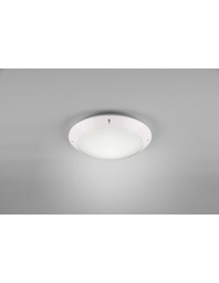 [S-TRIOR60501031] Plafoniera Da Esterno Camaro Bianco Opaco IP54 Ø26 cm Trio Lighting