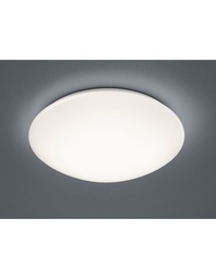 [S-TRIOR67839101] Plafoniera Moderna Bianca con Sensore - Diametro 37 cm