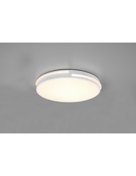 [S-TRIOR62241131] Plafoniera Moderna Bianca Led Dimmer 24w Ø40 cm