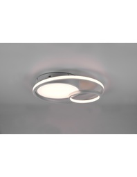 [S-TRIOR62233187] Plafoniera Moderna Vuelta Alluminio 3 Led Dimmer 28w