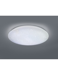 [S-TRIO677718000] Plafoniera Rotonda LED Molteplici Funzioni Effetto Stelle
