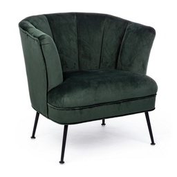 [S-B0748146] Poltrona verde stile design