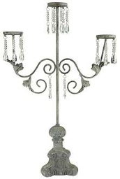 [S-V9126680000] Candelabro Maxi a 3 Braccia - Dimensioni: 41 x 15 x 75,5 cm