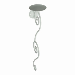[S-V7014780000] Portacandele singolo a muro in ferro cm11,5x13,5h58