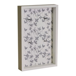 [S-V5913250000] Portachiavi in legno Lucia 4 pezzi 16x3,5x25 cm