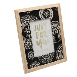 [S-V3314150000] Portafoto da tavolo in legno maori rettangolare 24x2x29 cm