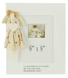 [S-V9158810000] Portafoto Dream Princesses Bianco 24 x 2,5 x 29 cm