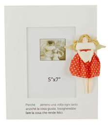 [S-V9158830000] Portafoto Dream Princesses Rosso - 21,5 x 2,5 x 26,5 cm