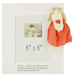 [S-V9158840000] Portafoto Grande Dream Princess Rosso - 24x2,5x29 cm