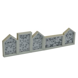 [S-V3309150000] Portafoto Multiplo Casette Lucia 5P cm60x16,5x3