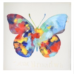 [S-V9184130000] Quadro farfalla cm60x60