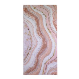 [S-V4616390000] Quadro Legno Rosa Rettangolare 150x70h3