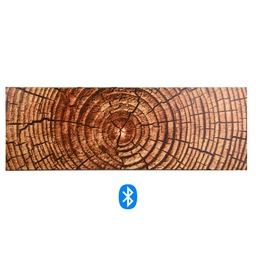 [S-V4615210000] Quadro Moderno Stampa Bluetooth Tronco 150x50x4 cm
