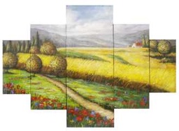 [S-V9122900000] Quadro puzzle paesaggio cm.81,5 x 115,5 x 4,5
