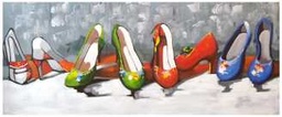 [S-V9174890000] Quadro Scarpe YC-1955 cm. 135 x 55