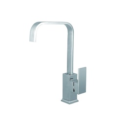 [S-FZ29347] Rubinetto miscelatore da cucina finitura cromo h. 28x24 cm