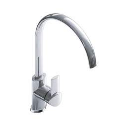 [S-FZ28997] Rubinetto miscelatore per lavabo cucina finitura cromo h.26,78x20,3 cm