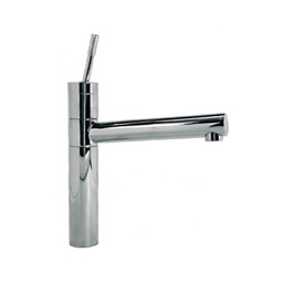 [S-FZ61264] Rubinetto miscelatore per lavabo cucina finitura cromo h.30,5x20 cm