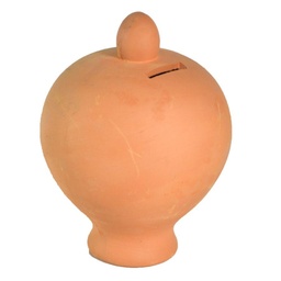 [S-V5851500000] Salvadanaio in terracotta 15x15x20 cm