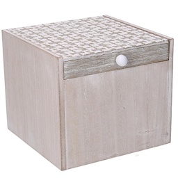 [S-V5034870000] Scatola in legno cm15x16h13