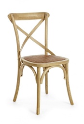 [S-B0743654] Sedia Cross Marrone Naturale