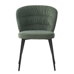 [S-FZ100000] Sedia imbottita verde Klontar  79x56x57.5 cm