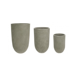 [S-B0790583] Set 3 Vasi Brush Alto Salvia