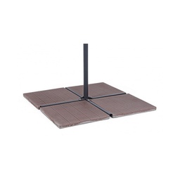 [S-B0795654] Set di marmette cemento iroko 50x50 - 20kg