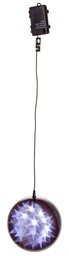 [S-B0911027] Sfera Pl D200 C-36Luci Nero