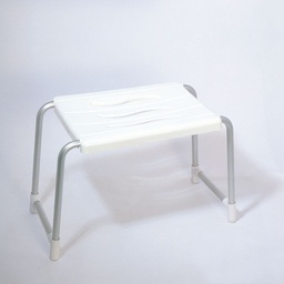 [S-FZ82413] Sgabello per vasca da bagno per disabili bianco antiscivolo