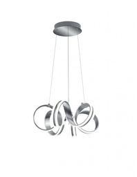 [S-TRIO325010105] Sospensione Moderna Nastro Led Alluminio