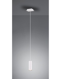 [S-TRIO312400101] Sospensione Moderna Cilindro GU10 Marley Bianco Trio Lighting