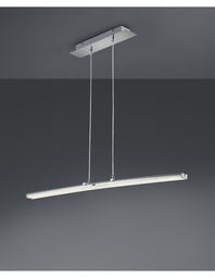[S-TRIOR32552100] Sospensione Moderna Spread Led Dimmerabile Cromo L140 cm Trio Lighting