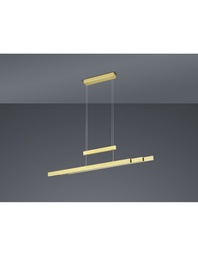 [S-TRIO375310508] Sospensione Moderna Led Touch Dimmerabile Ottone